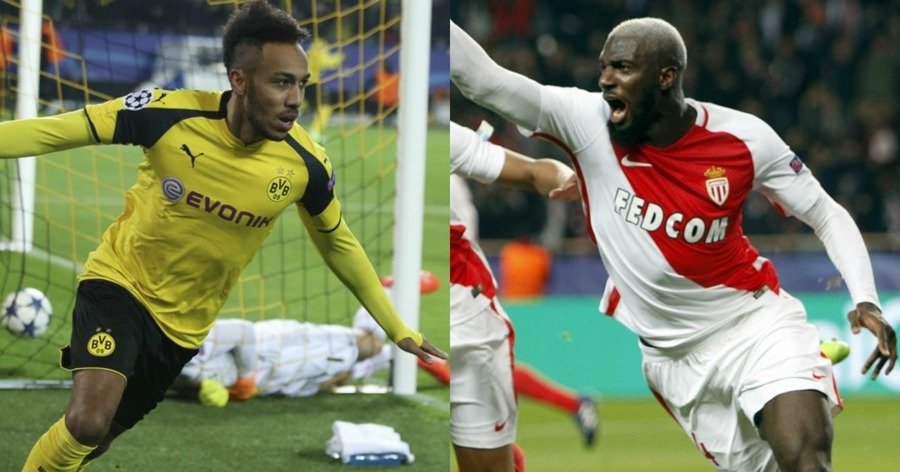 Kylian Mbappe in Monaco vs Borussia Dortmund