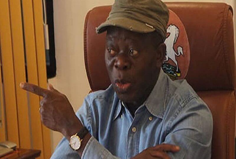 Image result for Oshiomhole threatens Ngige with suspension, sack
