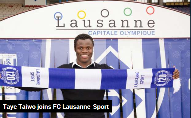 Taye Taiwo joins FC Lausanne-Sport