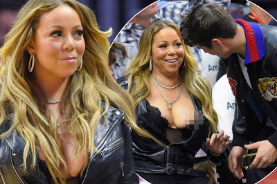 Mariah Carey's Boob Pops Out During Date With Boyfriend - City People  Magazine