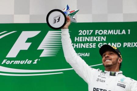 Lewis Hamilton Formula One - F1 - Chinese Grand Prix - Shanghai, China