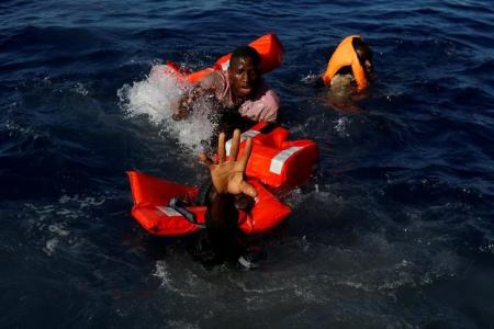 Libyan fishermen, Assylum, OECD,