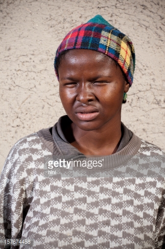 Blind Nigerian Woman