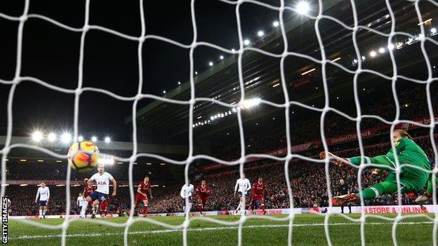 Harry Kane, Liverpool vs Tottenham