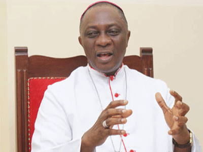 The Catholic Archbishop of Lagos, Alfred Martins,