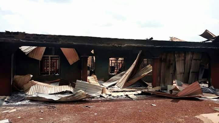 Army Burn house in benue