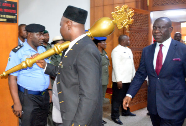 Senate continues plenary with a new Mace in Abuja