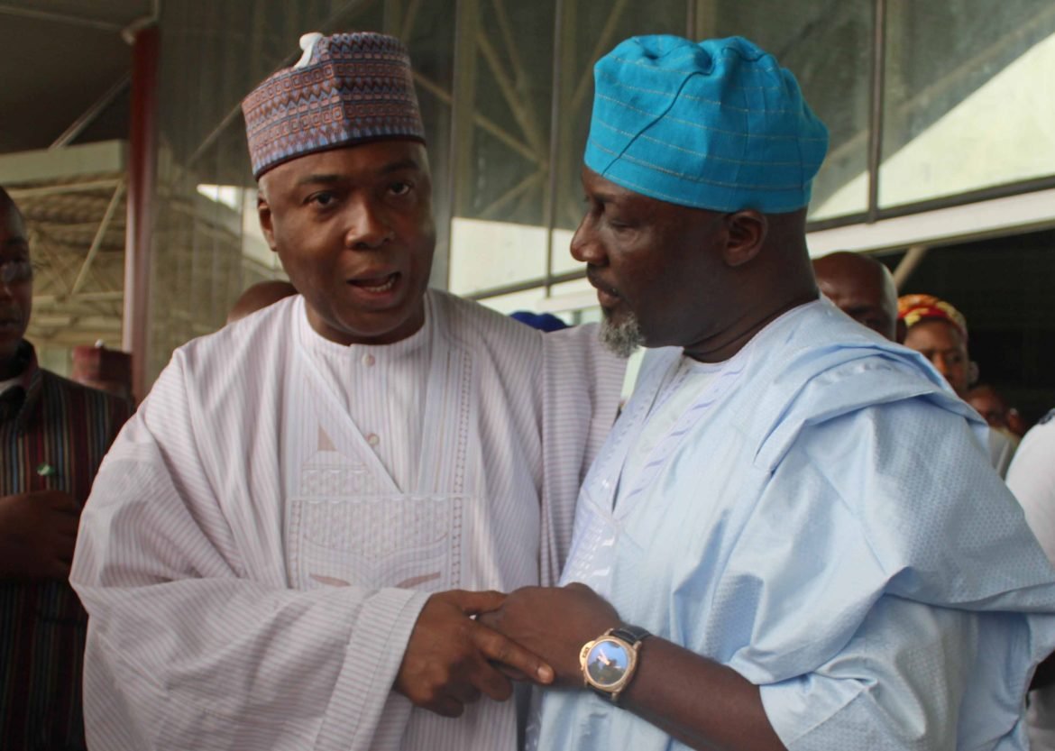 bukola saraki, dino melaye,