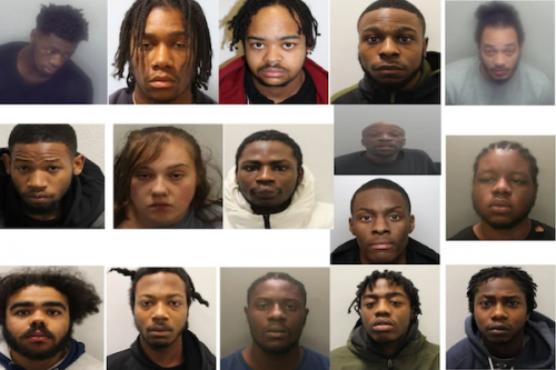 Class A Drug, UK, 16 Gang Member,