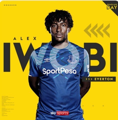 Alex Iiwobi, Everton, Arsenal