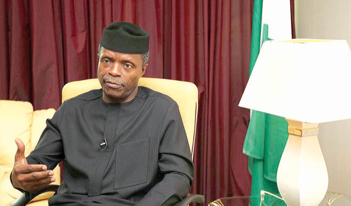 VP Yemi Osinbajo, Economy,
