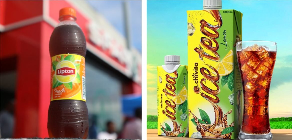 CHIVITA ICE TEA, 7-UP ICE TEA,