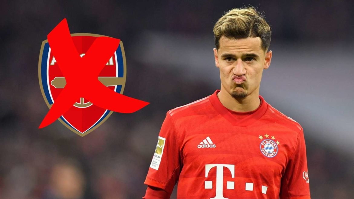 philippe coutinho, bayern, arsenal