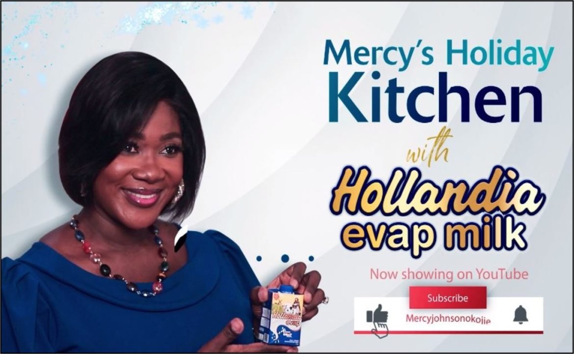 Mercy Johnson, Hollandia Evap Milk,