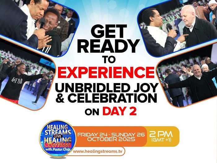 Healing Streams with Pastor Chris 1