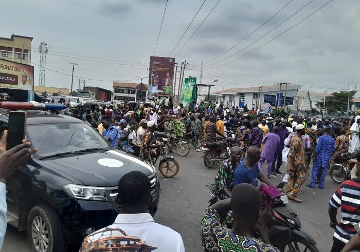 Property owners protest alleged demolition along Ibadan Circular Road